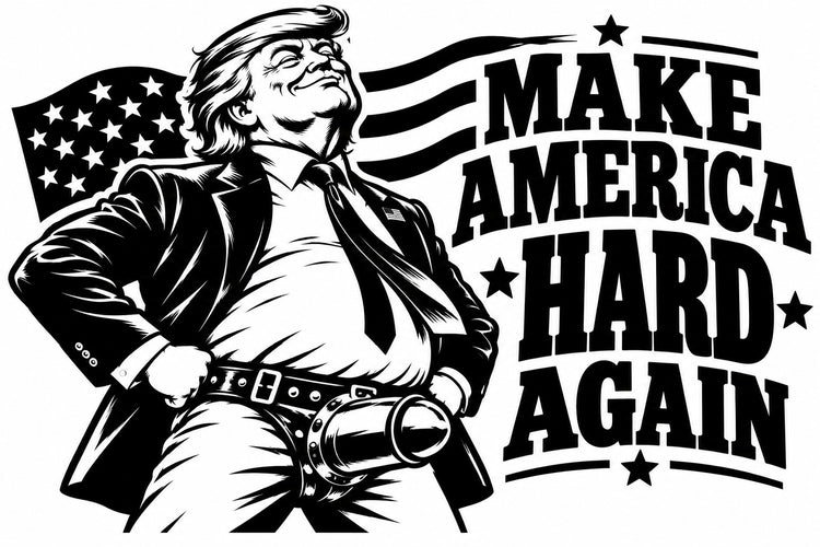Make America Hard Again Vinyl Decal