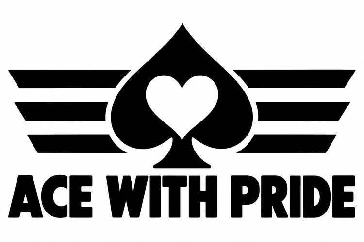 Ace with Pride Pride Vinyl Decal