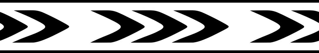 Arrowhead Rhythm: 12-inch strip with half patterns at both ends
