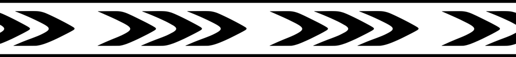 Arrowhead Rhythm: 18-inch strip with half patterns at both ends