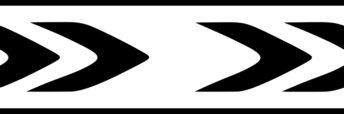 Arrowhead Rhythm: 6-inch strip with half patterns at both ends