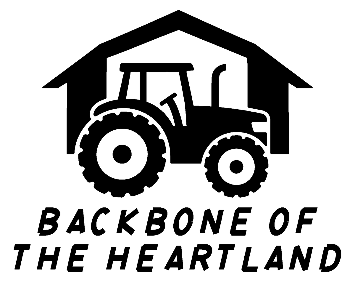 Backbone of the Heartland original artwork using Bullard Torque lettering