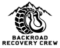 Backroad Recovery Crew original artwork using Bullard Warforge lettering