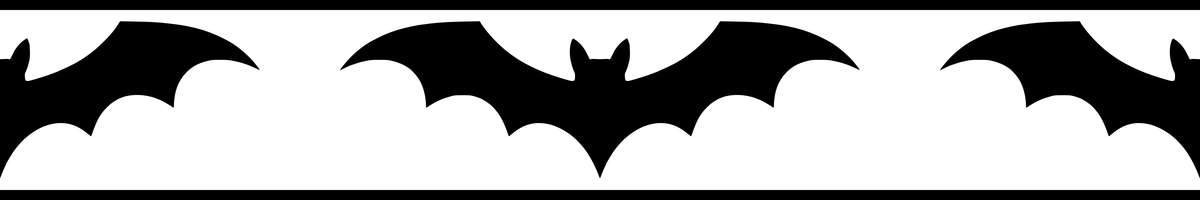 Batwing Sweep: 12-inch strip with half patterns at both ends