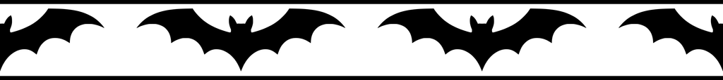 Batwing Sweep: 18-inch strip with half patterns at both ends