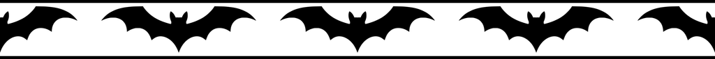 Batwing Sweep: 24-inch strip with half patterns at both ends