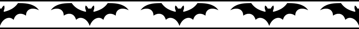 Batwing Sweep: 24-inch strip with half patterns at both ends