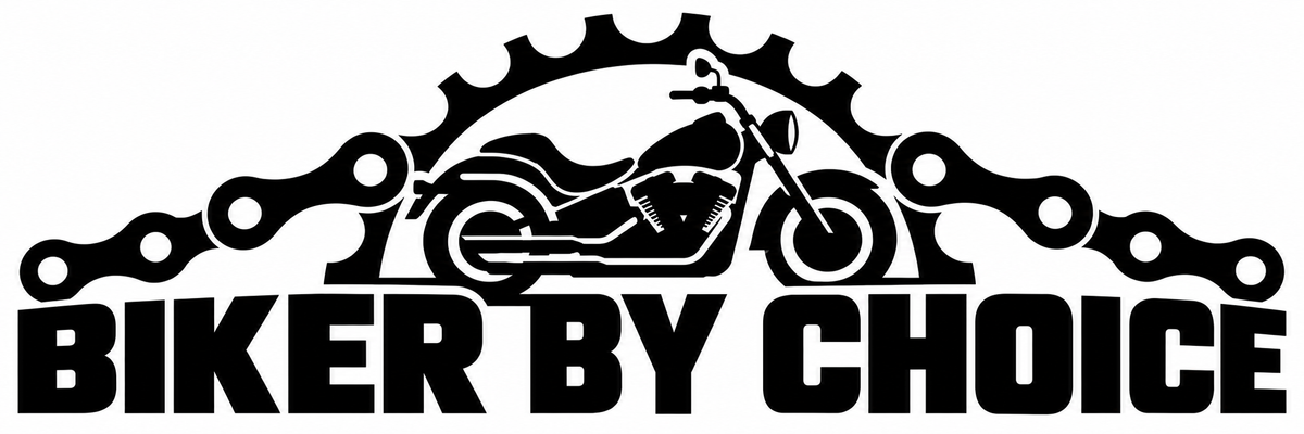 Biker by Choice vinyl decal artwork