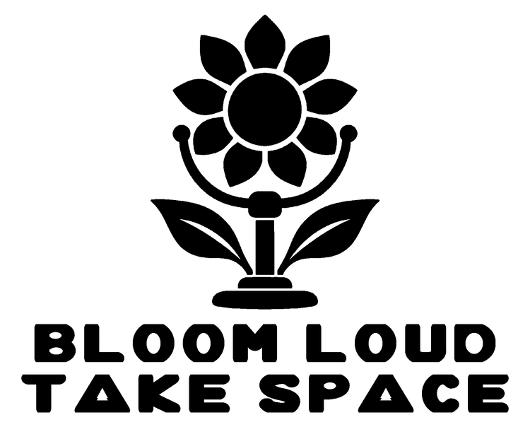 Bloom Loud Take Space Vinyl Decal