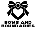 Bows and Boundaries original artwork using Bullard Fat Chick lettering