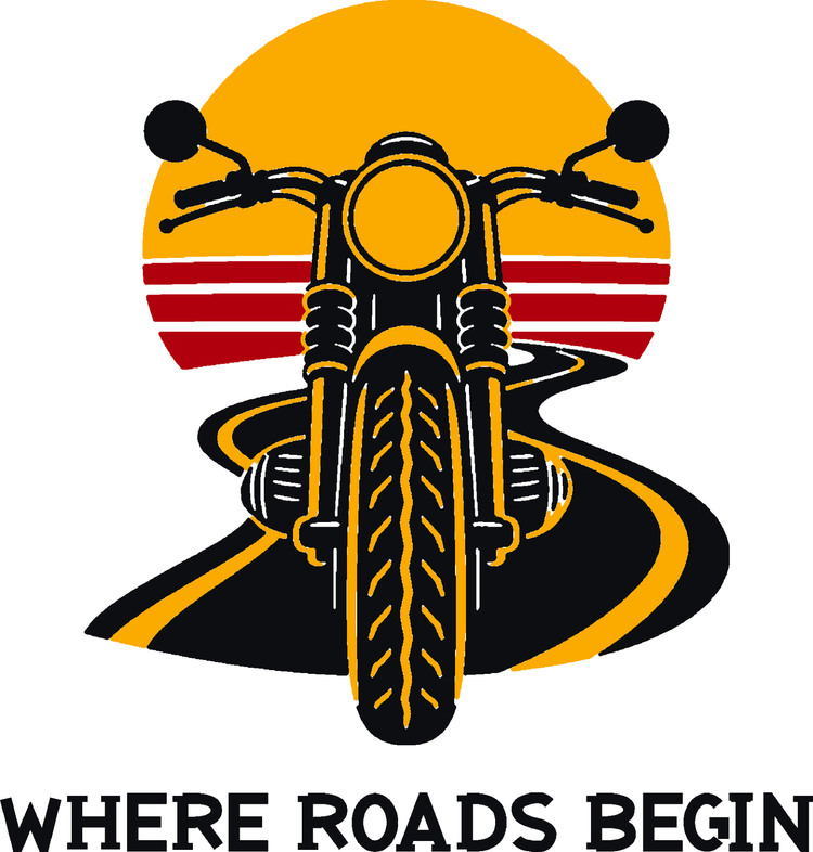 Open Road Horizon Three-Color Vinyl Decal