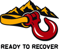 Rescue Hook three-color vinyl decal original composite: Black, Red, Golden Yellow