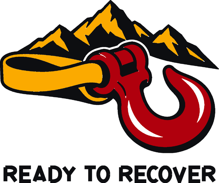 Rescue Hook Three-Color Vinyl Decal