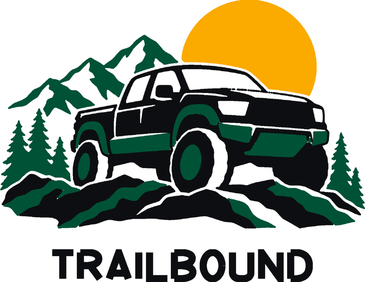 Trailbound Pickup Three-Color Vinyl Decal