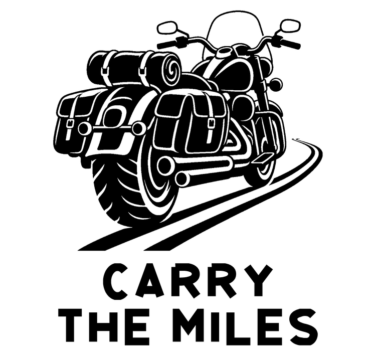 Carry the Miles Vinyl Decal