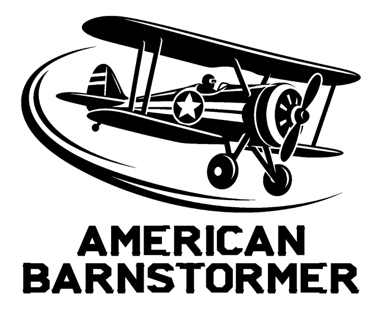 American Barnstormer Vinyl Decal