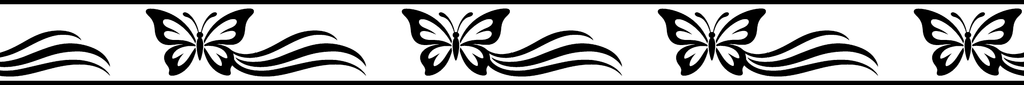 Butterfly Cruise exact 24 inch long by 2 inch high half-pattern production artwork