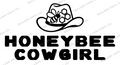 Honeybee Cowgirl original single-color production artwork using Bullard Fat Chick lettering; Bullard Vinyl Co. watermarked product preview.