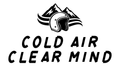 Cold Air Clear Mind original single-color production artwork using Bullard Torque lettering