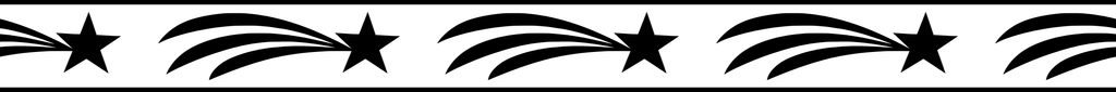 Comet Trail: 24-inch strip with half patterns at both ends