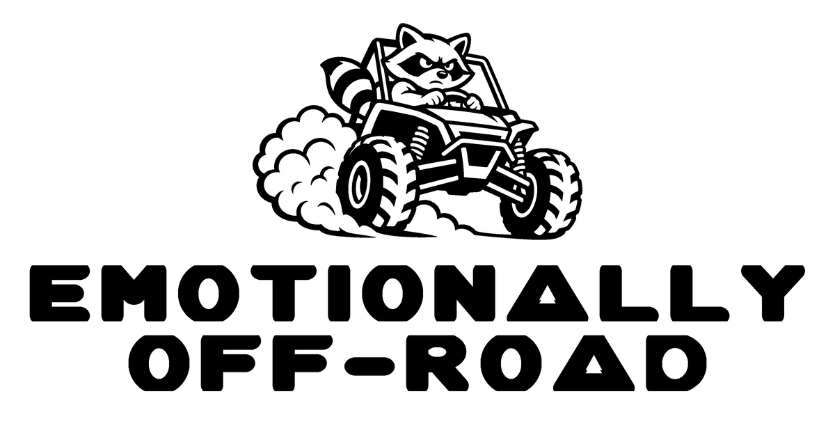 Emotionally Off-Road original single-color production artwork using Bullard Fat Chick lettering