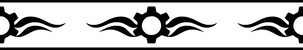 Gearwave: 12-inch strip with half patterns at both ends