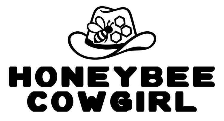 Honeybee Cowgirl Vinyl Decal