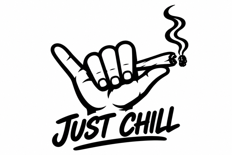 Just Chill Vinyl Decal