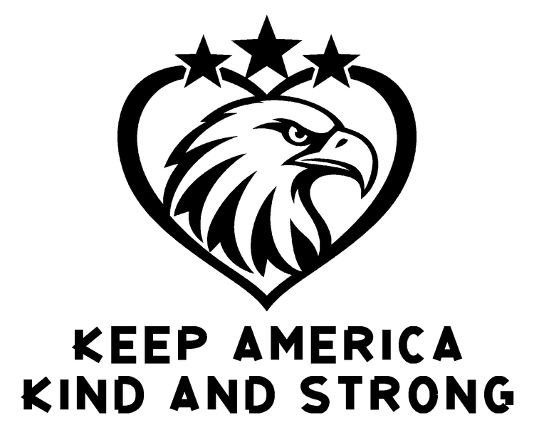 Keep America Kind and Strong Vinyl Decal