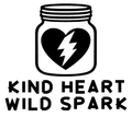Kind Heart Wild Spark original artwork using Bullard Iron lettering