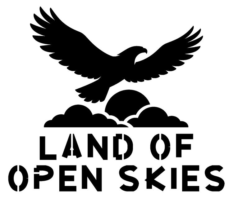 Land of Open Skies Vinyl Decal