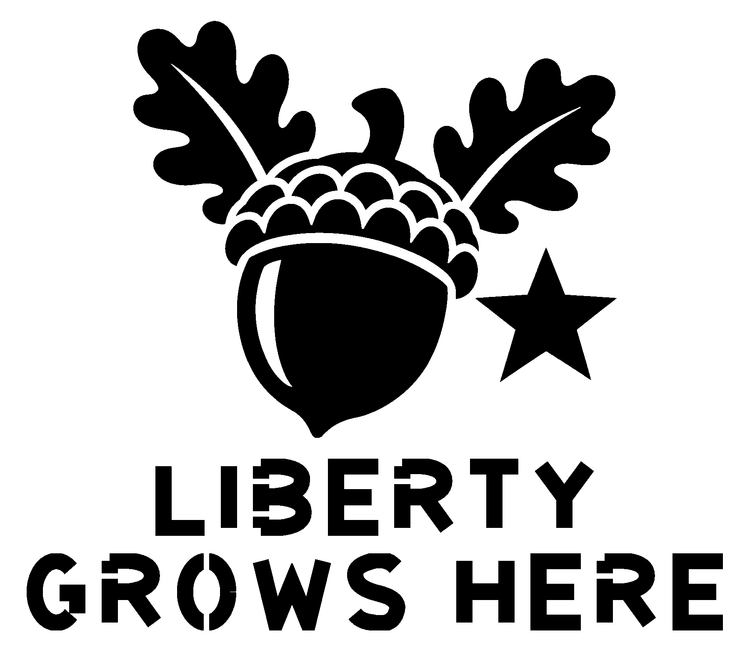 Liberty Grows Here Vinyl Decal