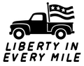 Liberty in Every Mile original artwork using Bullard Torque lettering