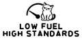 Low Fuel High Standards original single-color production artwork using Bullard Iron lettering