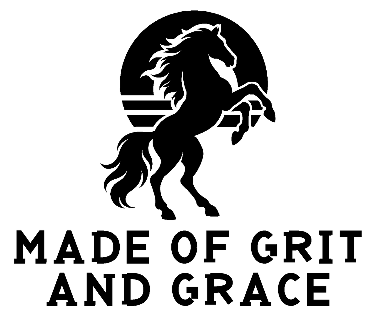 Made of Grit and Grace original artwork using Bullard Roadhouse lettering