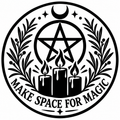 Make Space for Magic vinyl decal artwork