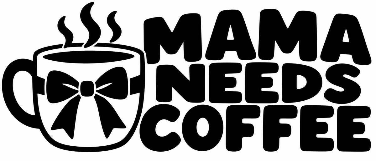 Mama Needs Coffee vinyl decal artwork