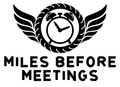 Miles Before Meetings original artwork using Bullard Iron lettering