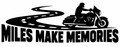 Miles Make Memories vinyl decal artwork