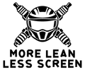More Lean Less Screen original artwork using Bullard Iron lettering