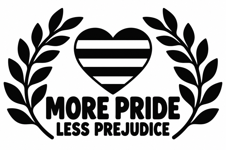 More Pride Less Prejudice Pride Vinyl Decal