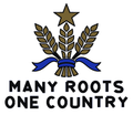 Many Roots One Country Multicolor Vinyl Decal