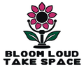 Bloom Loud Take Space Multicolor Vinyl Decal