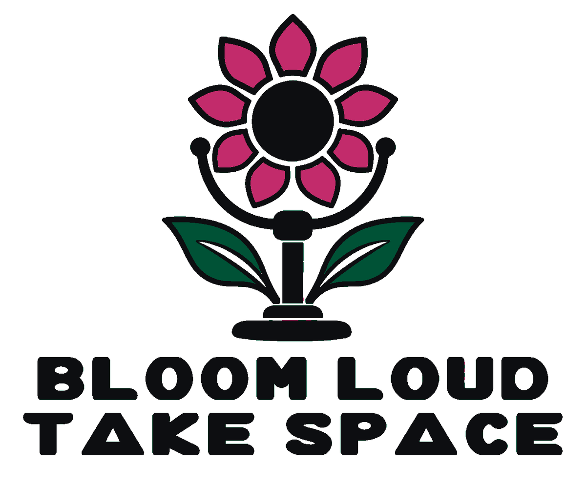 Bloom Loud Take Space Multicolor Vinyl Decal