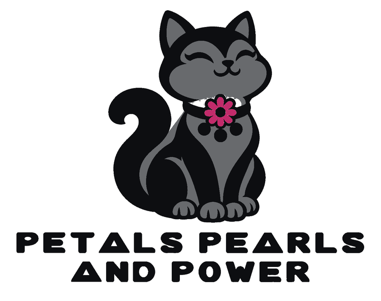 Petals Pearls and Power Multicolor Vinyl Decal