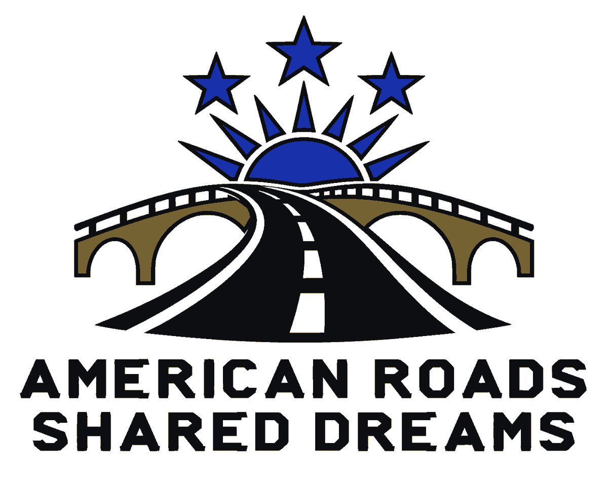 American Roads Shared Dreams Multicolor Vinyl Decal
