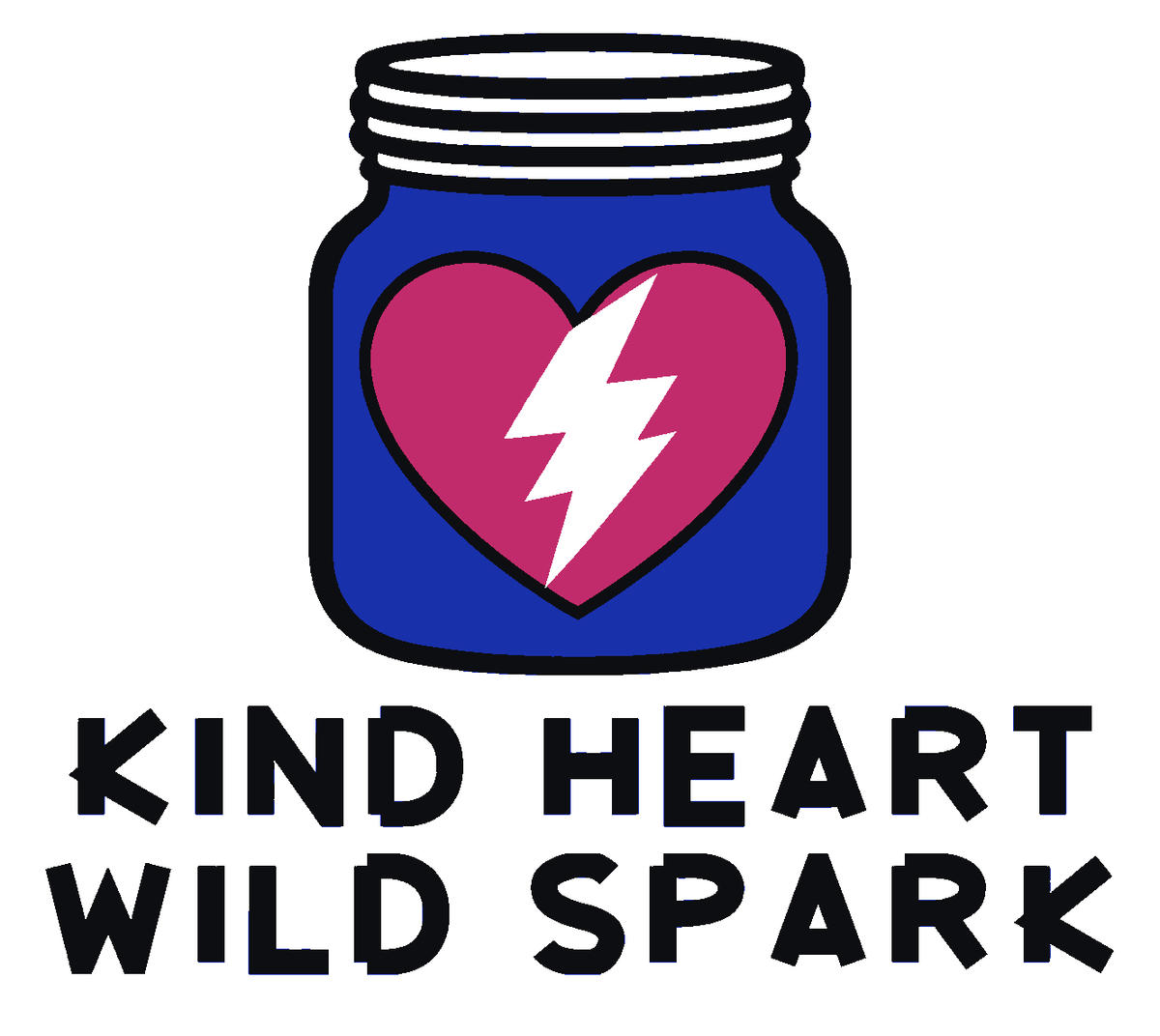 Kind Heart Wild Spark Multicolor Vinyl Decal