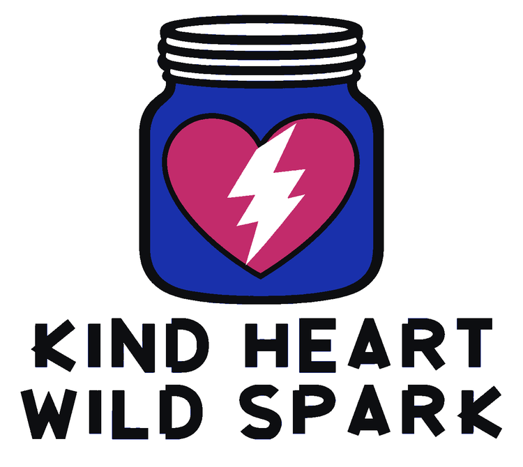 Kind Heart Wild Spark Multicolor Vinyl Decal