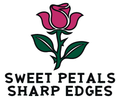 Sweet Petals Sharp Edges Multicolor Vinyl Decal