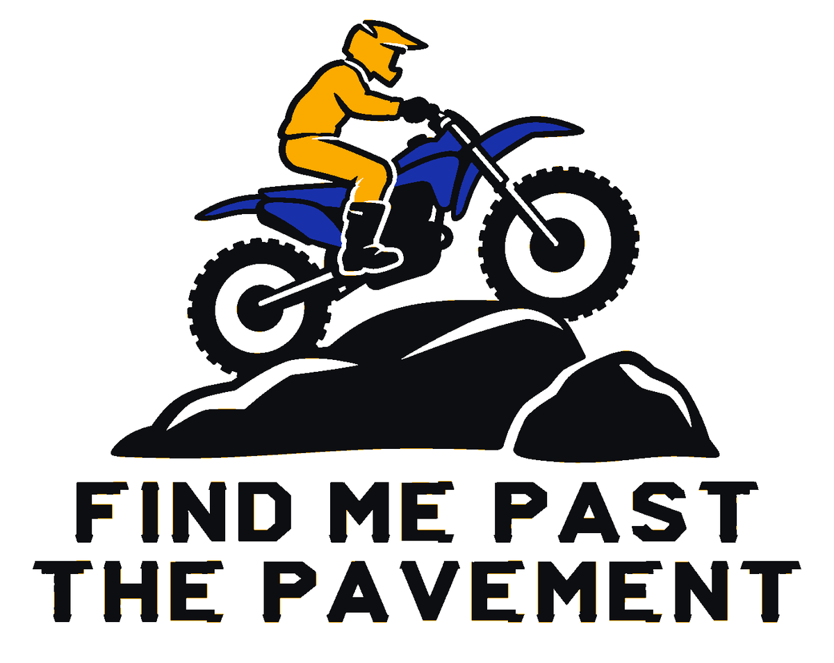 Find Me Past the Pavement Multicolor Vinyl Decal